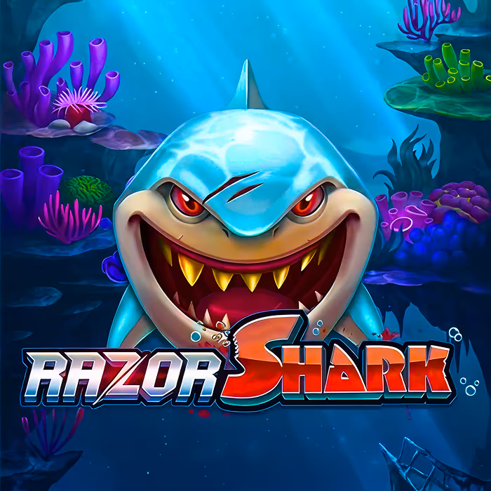Razor Shark underwater slot featuring mystery stacks and nudge feature